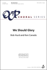We Should Glory SATB choral sheet music cover